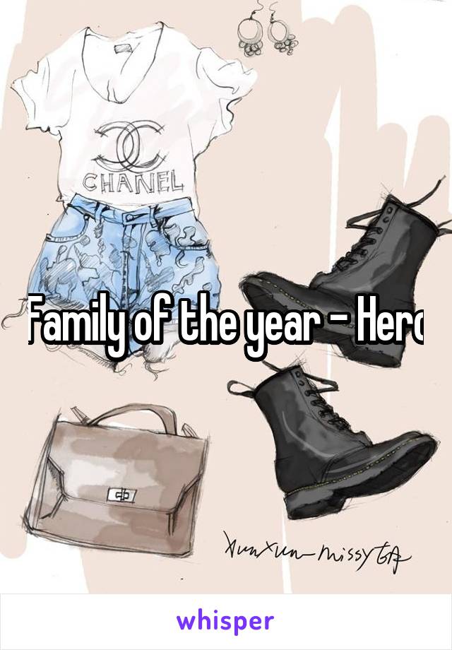 Family of the year - Hero