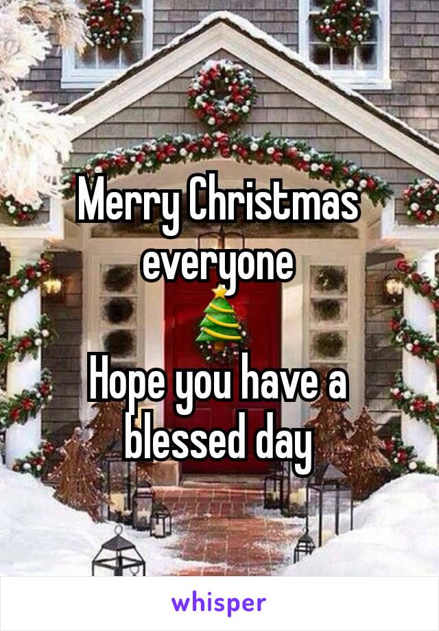 Merry Christmas everyone
🎄
Hope you have a blessed day