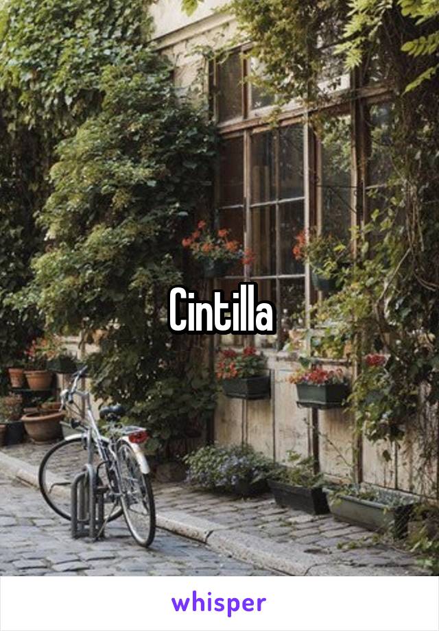 Cintilla