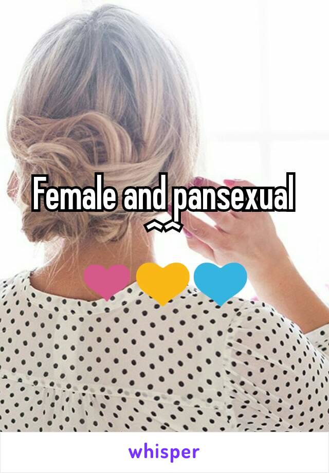 Female and pansexual ^^
❤💛💙