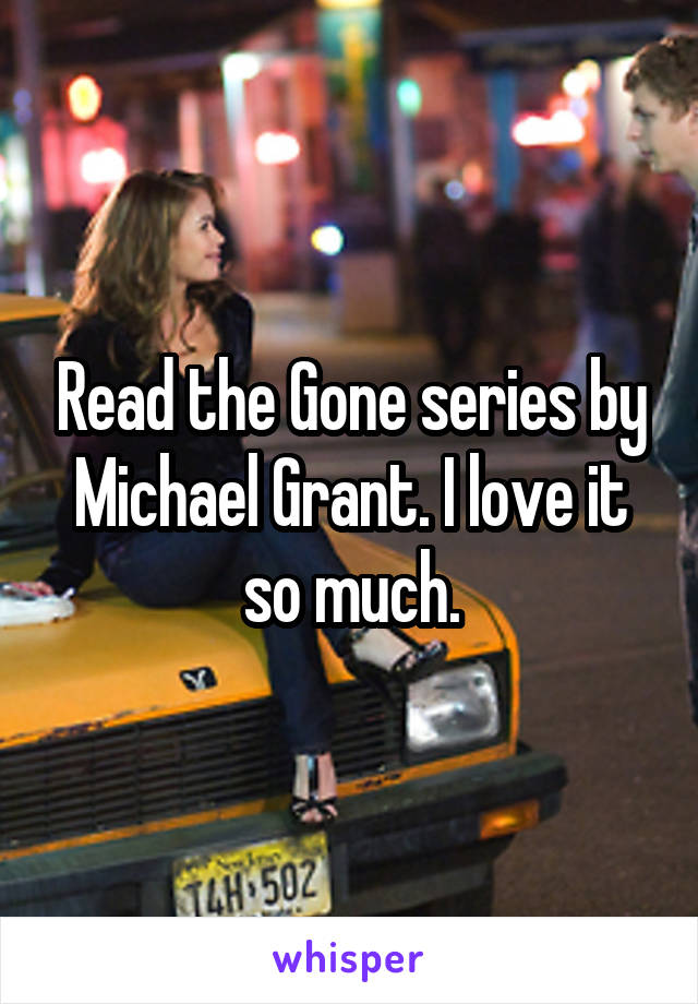 Read the Gone series by Michael Grant. I love it so much.