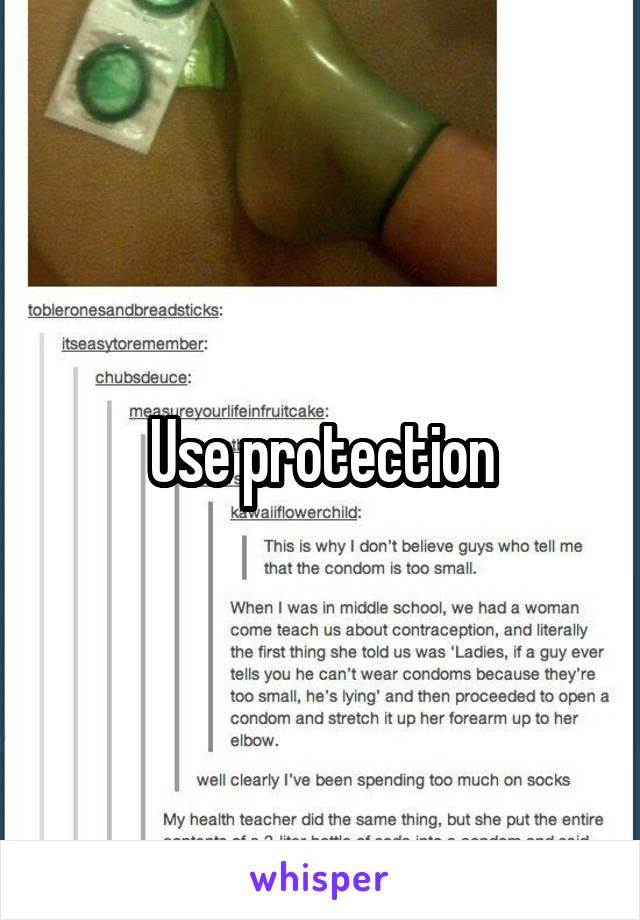 Use protection