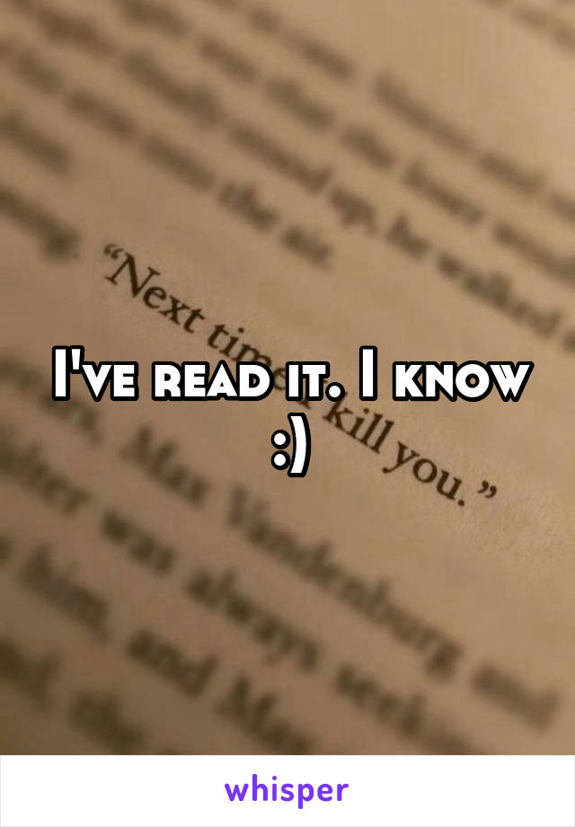 I've read it. I know :)