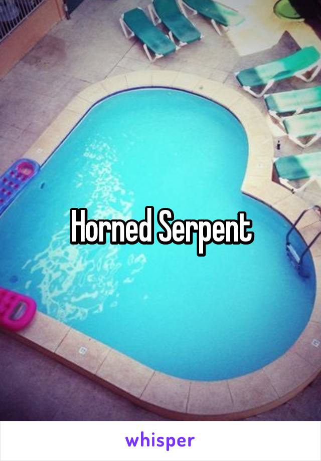 Horned Serpent