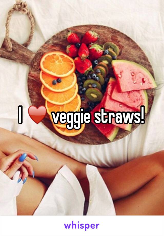 I ♥️ veggie straws!