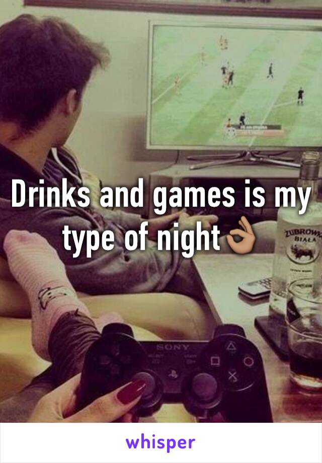 Drinks and games is my type of night👌🏽