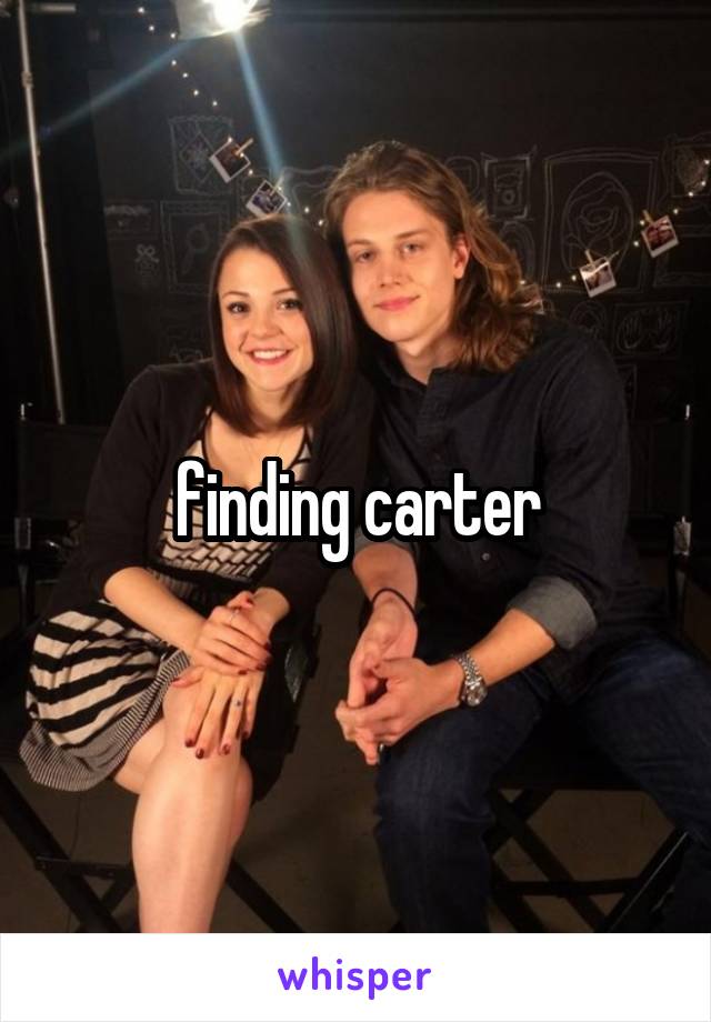 finding carter