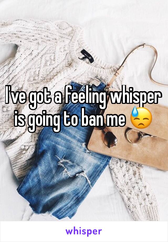 I've got a feeling whisper is going to ban me 😓