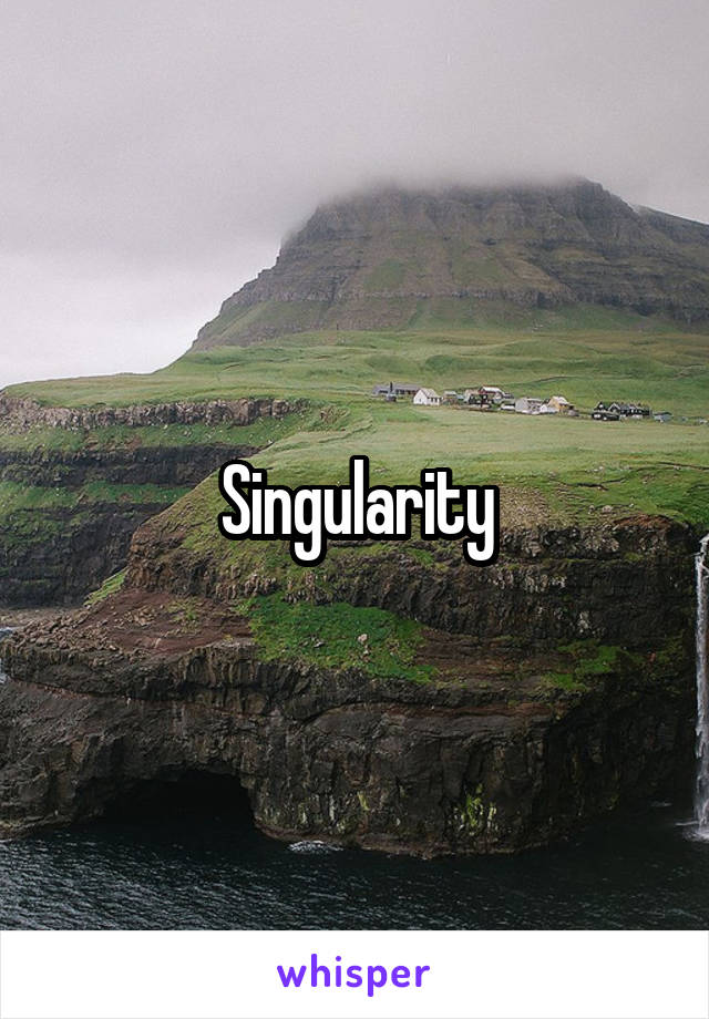 Singularity