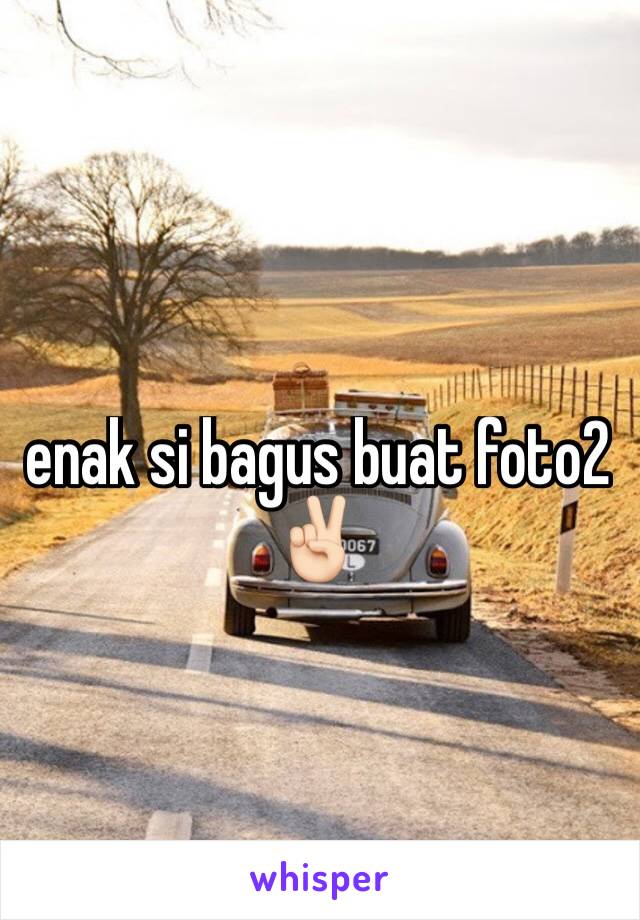 enak si bagus buat foto2 ✌🏻