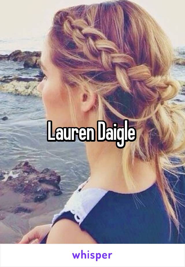 Lauren Daigle 