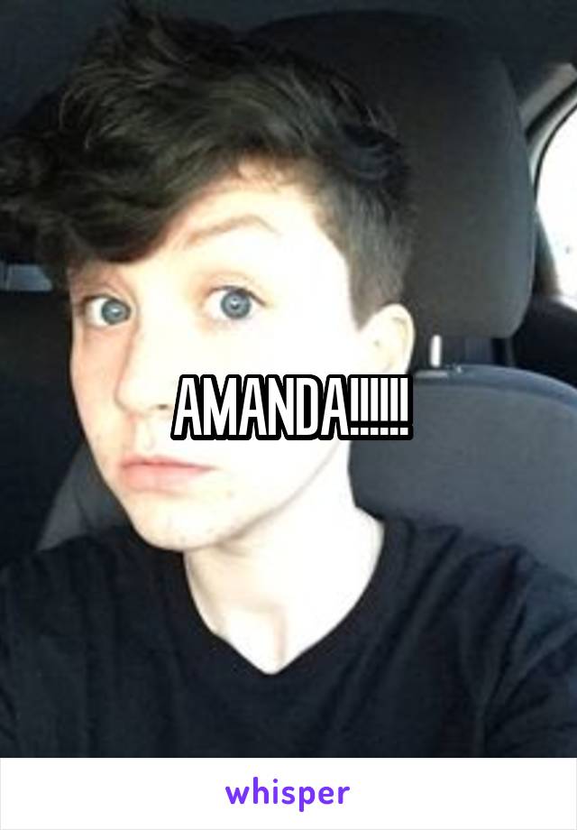 AMANDA!!!!!!