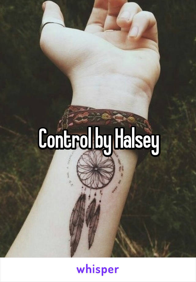 Control by Halsey