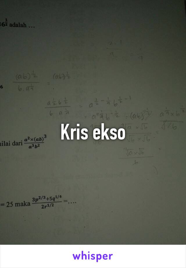 Kris ekso