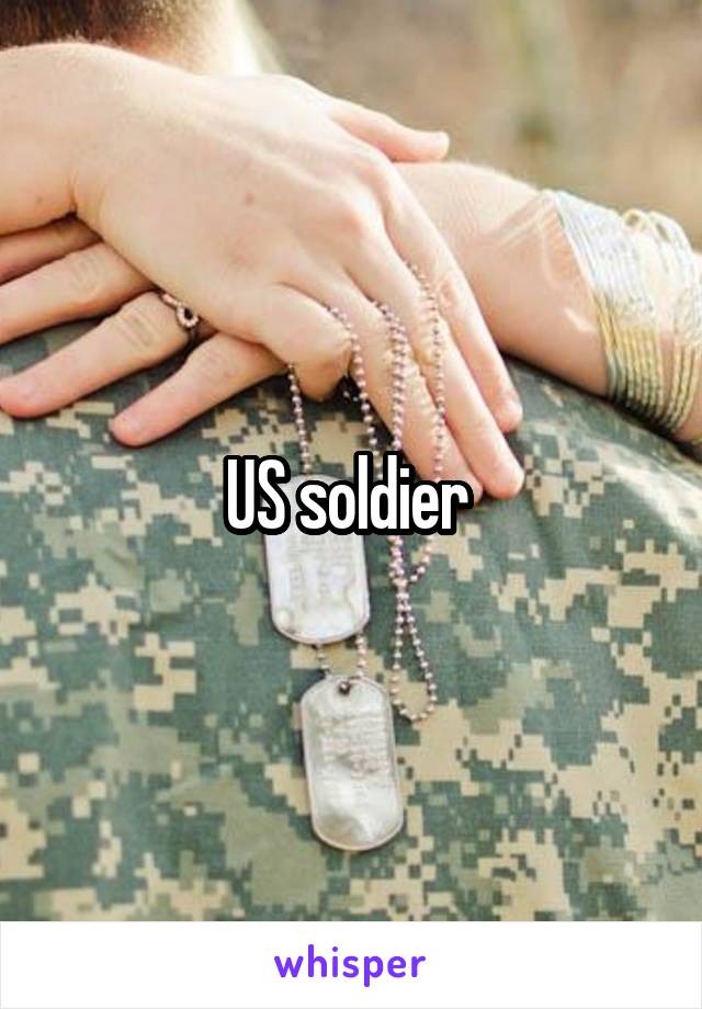 US soldier 