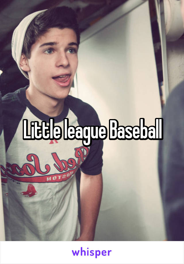 Little league Baseball