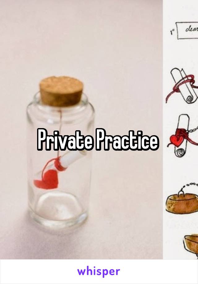 Private Practice 