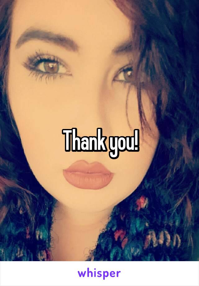 Thank you!