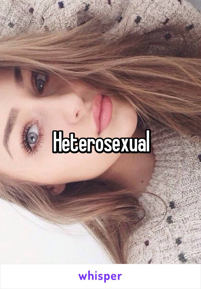 Heterosexual