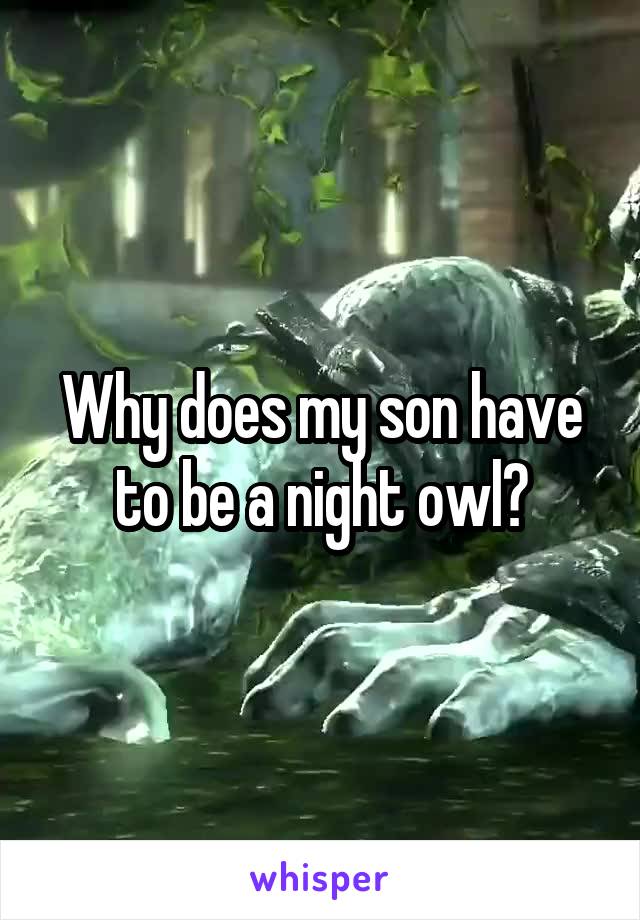 why-does-my-son-have-to-be-a-night-owl