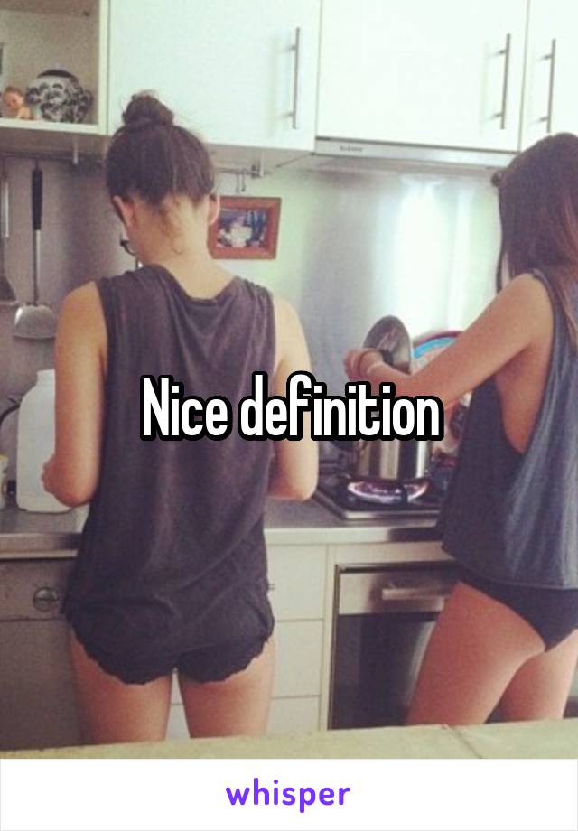 Nice definition