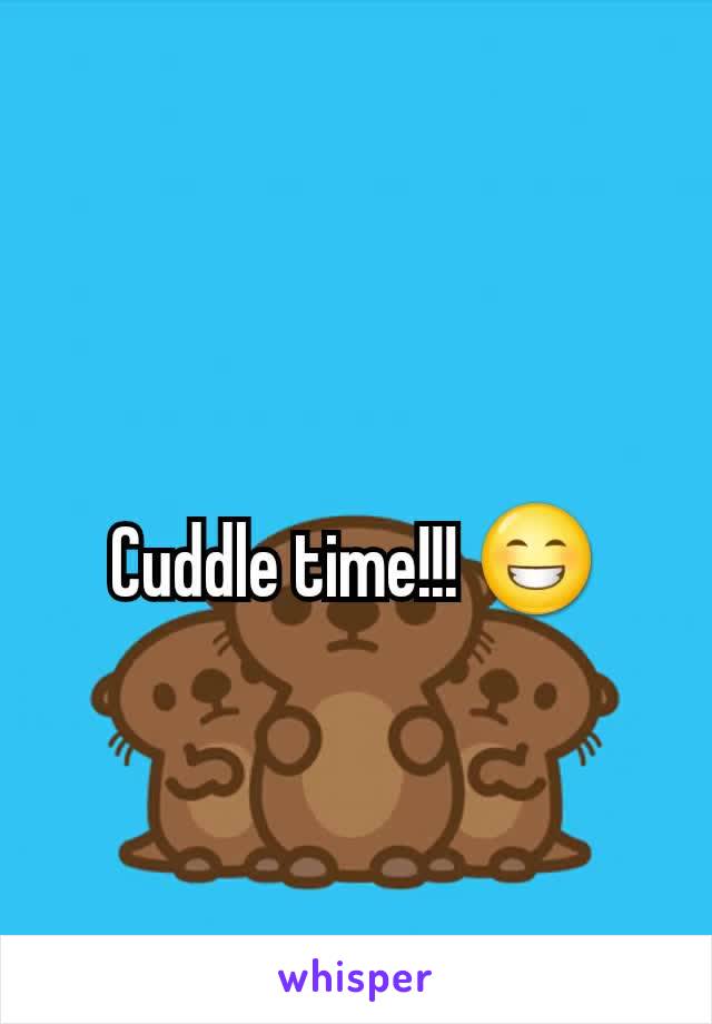 Cuddle time!!! 😁