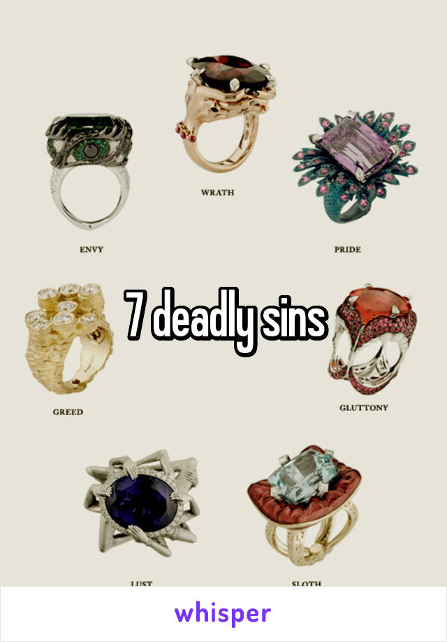 7 deadly sins