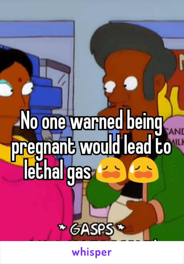No one warned being pregnant would lead to lethal gas 😥😥