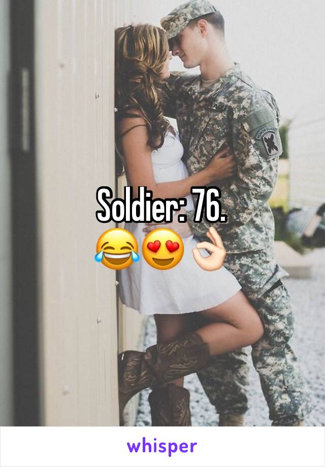 Soldier: 76. 
😂😍👌🏻