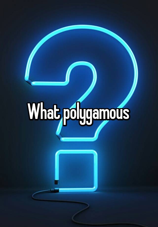 what-polygamous