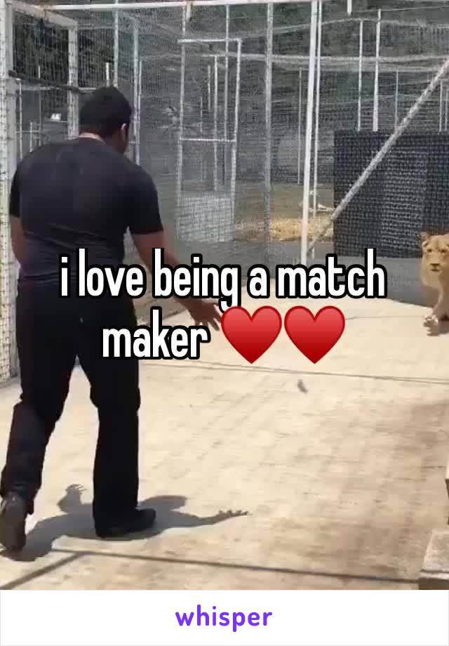 i love being a match maker ♥️♥️