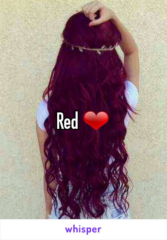 Red ❤