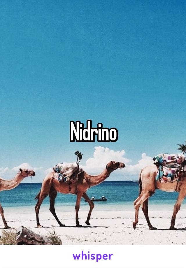 Nidrino