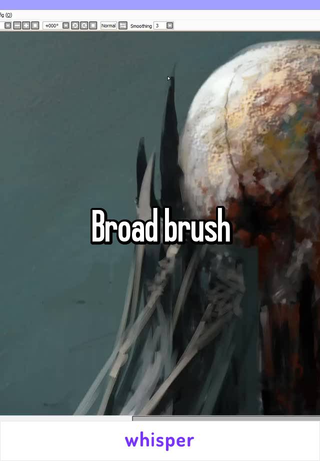 Broad brush