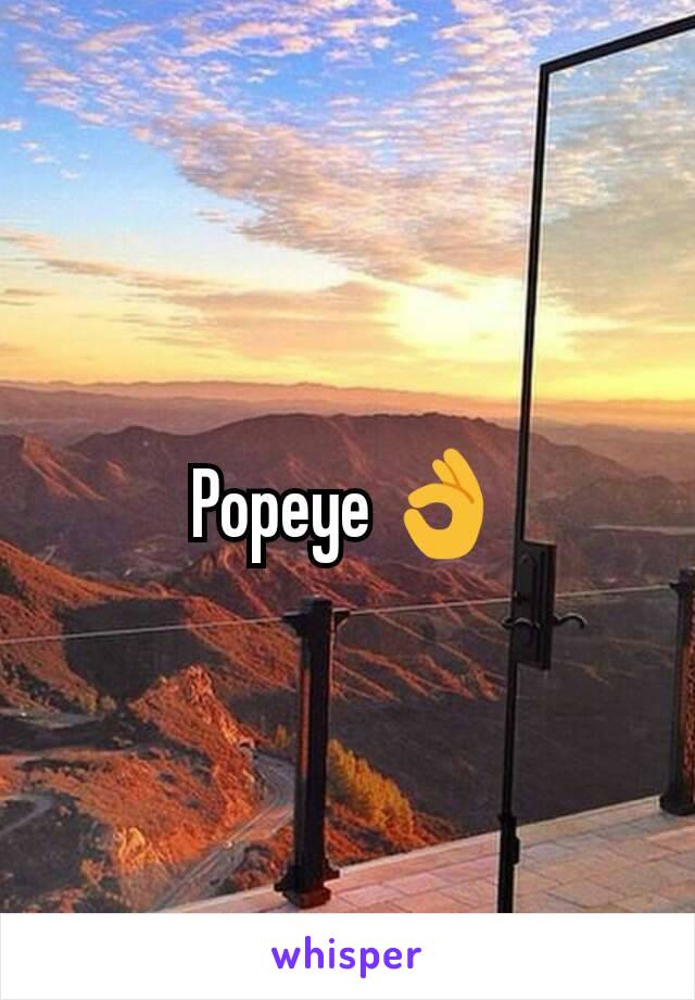 Popeye 👌