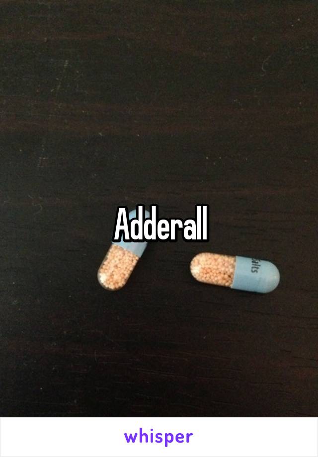 Adderall