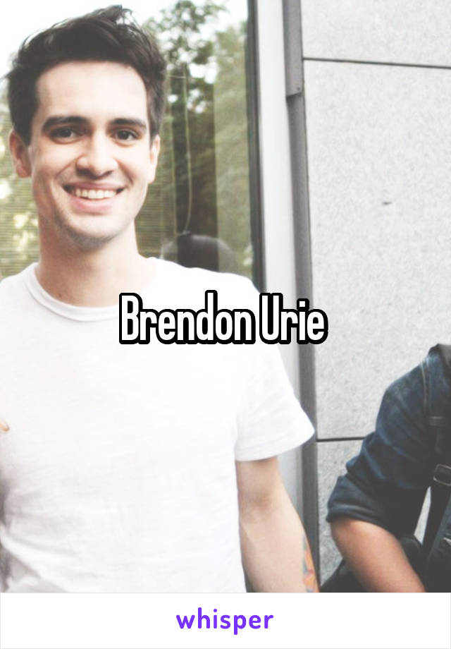 Brendon Urie 