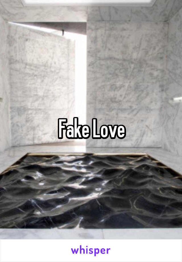 Fake Love