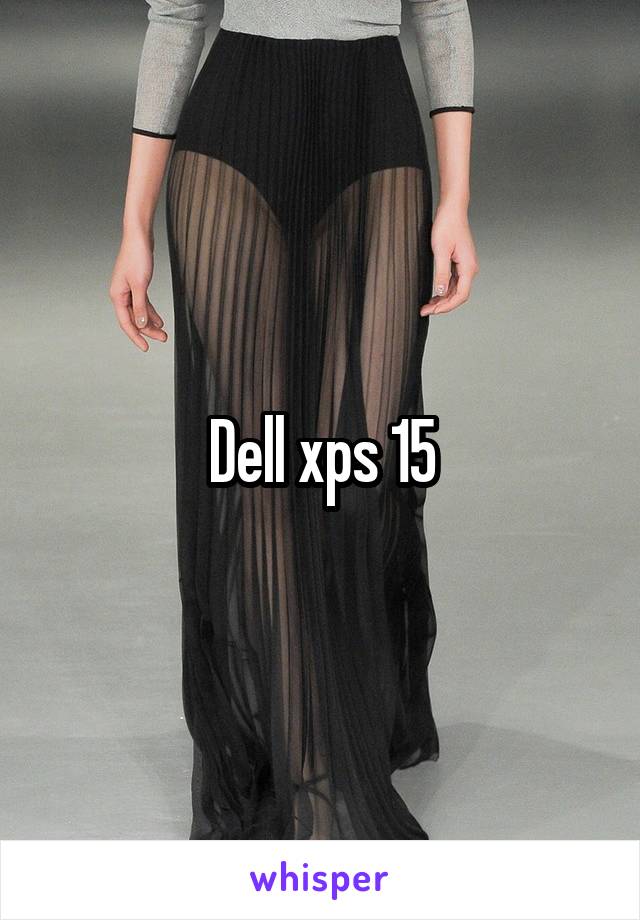 Dell xps 15