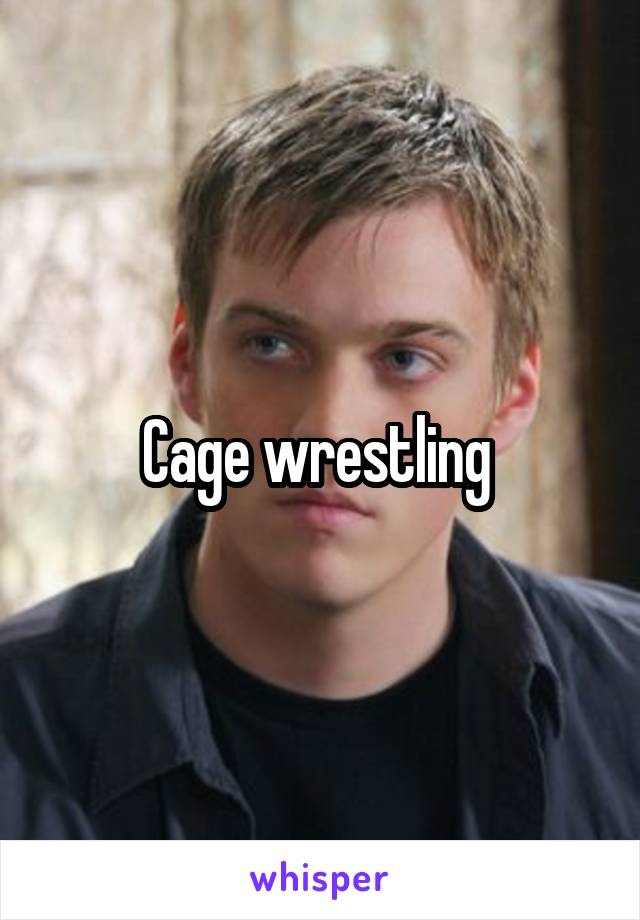 Cage wrestling 