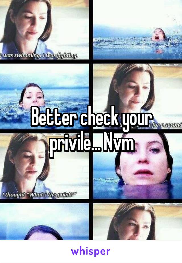 Better check your privile... Nvm