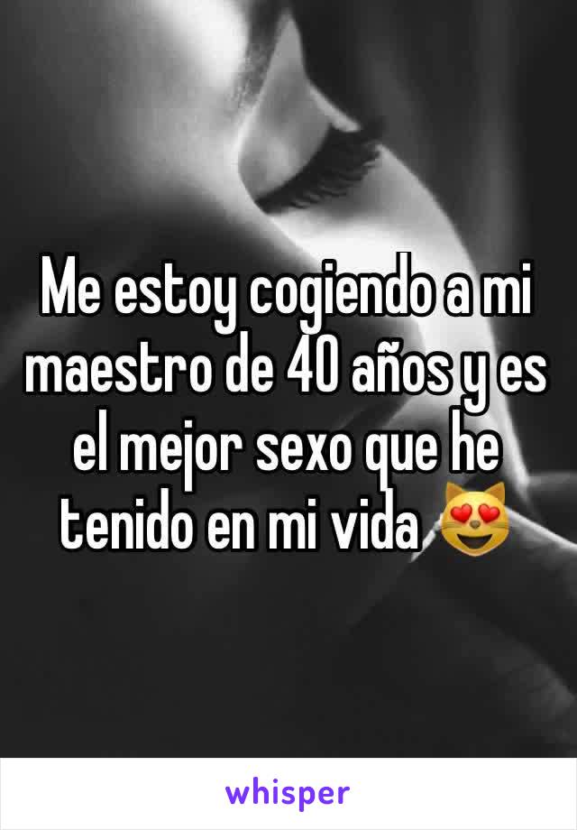 Me estoy cogiendo a mi maestro de 40 años y es el mejor sexo que he tenido en mi vida 😻