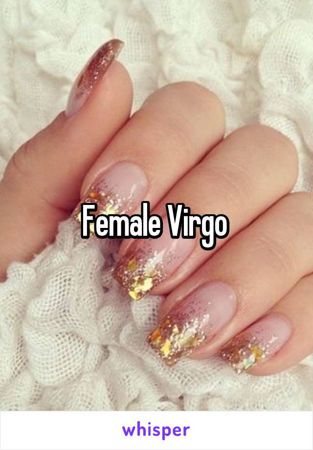 Female Virgo 