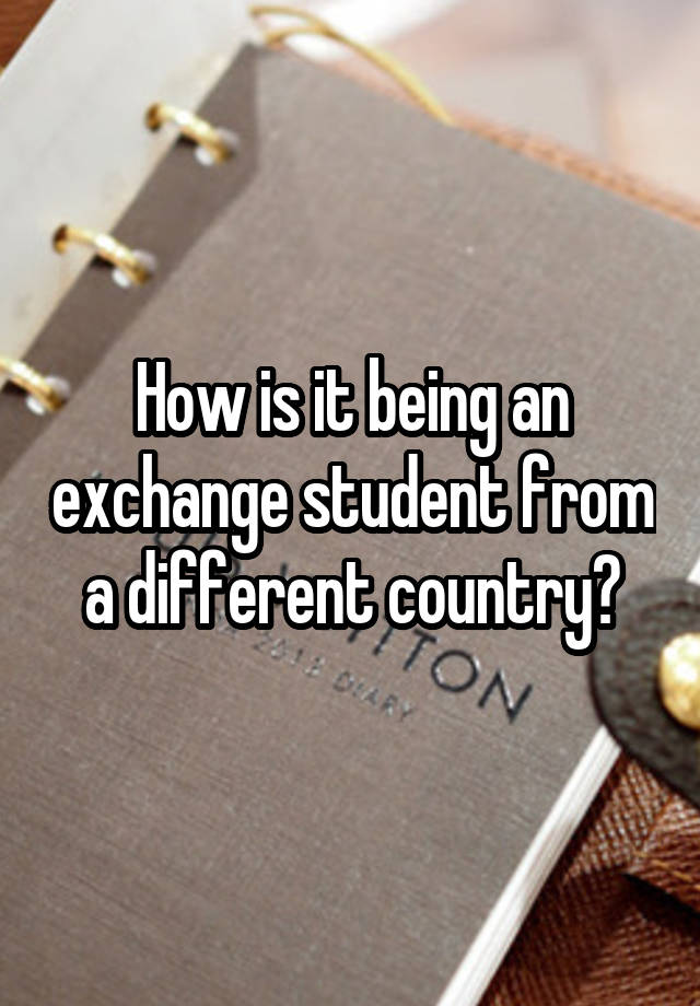 Is Being An Exchange Student Expensive