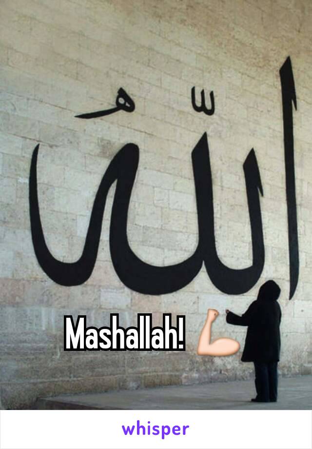 Mashallah! 💪