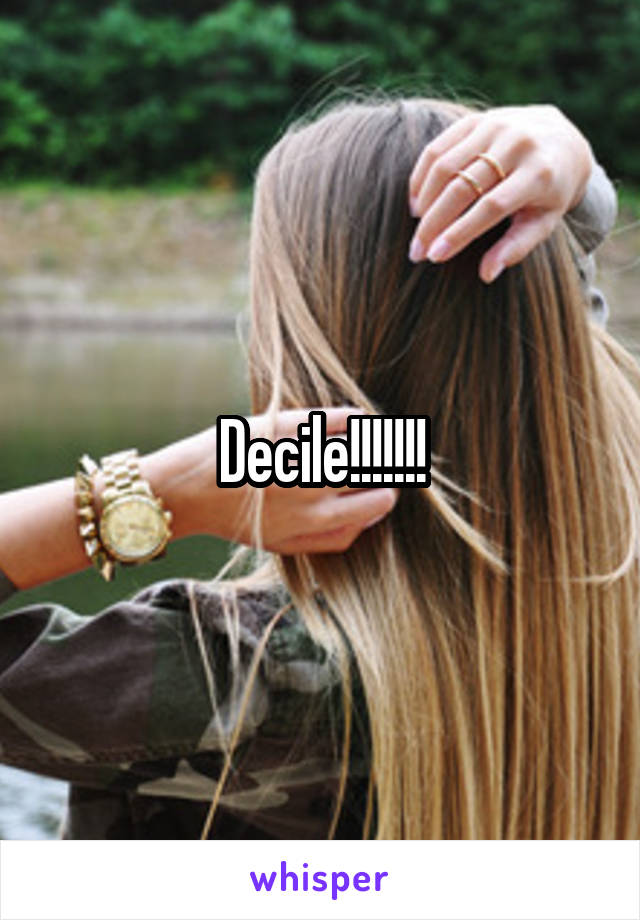 Decile!!!!!!!