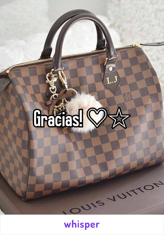 Gracias! ♡☆