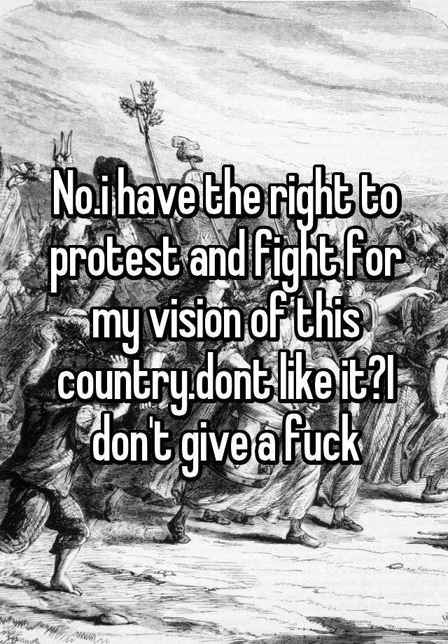 no-i-have-the-right-to-protest-and-fight-for-my-vision-of-this-country