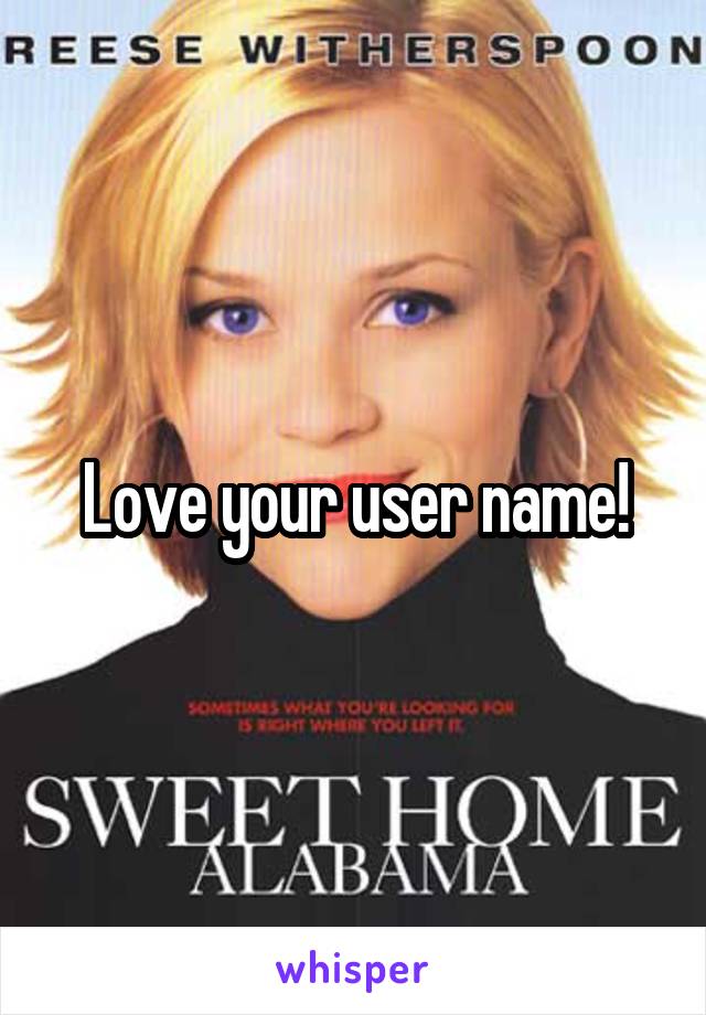Love your user name!