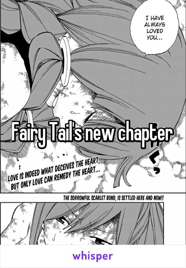 Fairy Tail's new chapter 